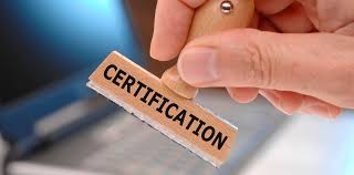 certification